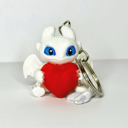 Llaveros Chimuelo y Furia Luminosa